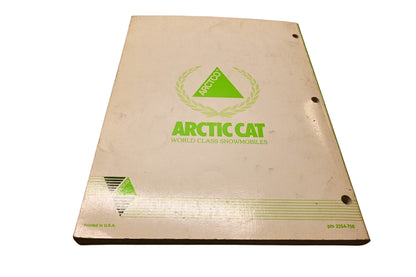 OEM Arctic Cat 2254-758 1992 Arctic Cat Snowmobile Service Training Manual