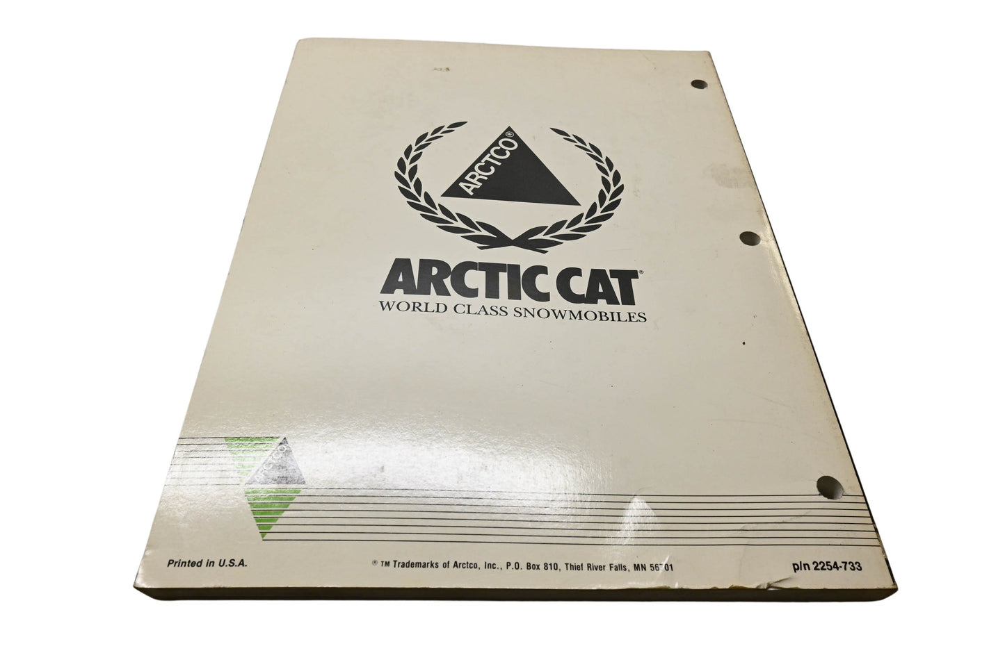 OEM Arctic Cat 2254-733 1992 Arctic Cat Snowmobile Service Manual