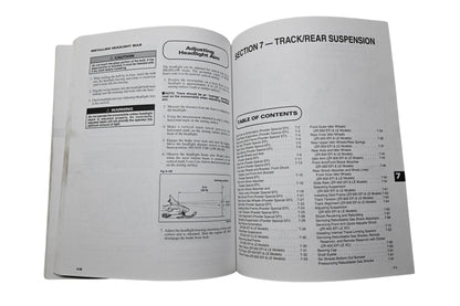 OEM Arctic Cat 2255-723 Powder Special EFI ZR 600 EFI Service Manual