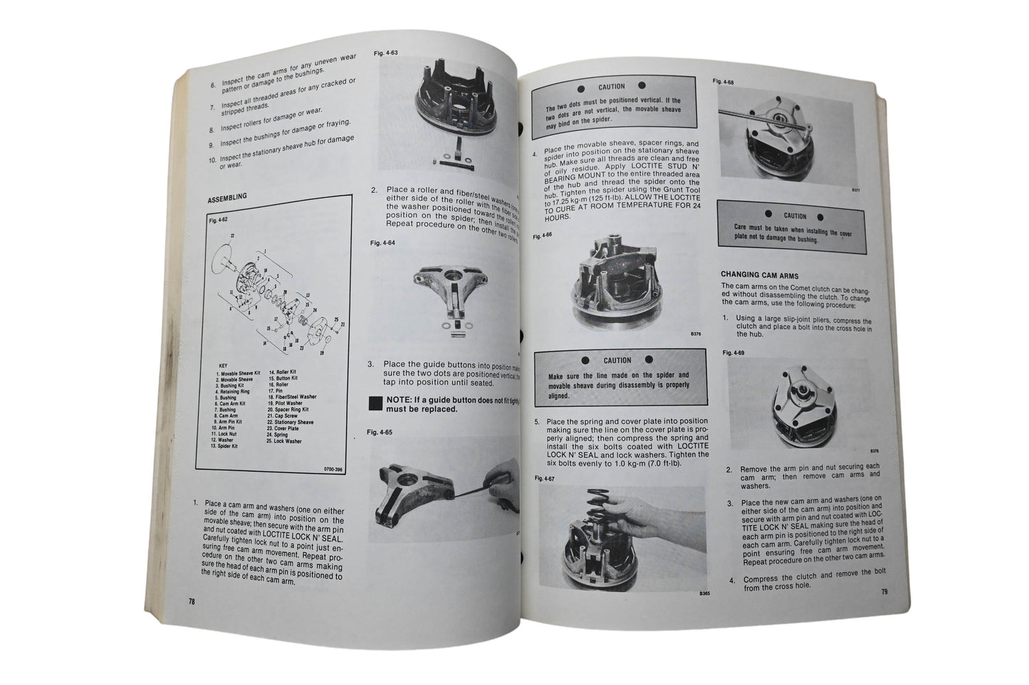 OEM Arctic Cat 2254-329 1986 Arctic Cat AFS Models Service Manual