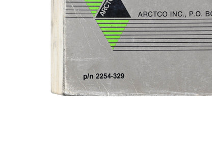 OEM Arctic Cat 2254-329 1986 Arctic Cat AFS Models Service Manual