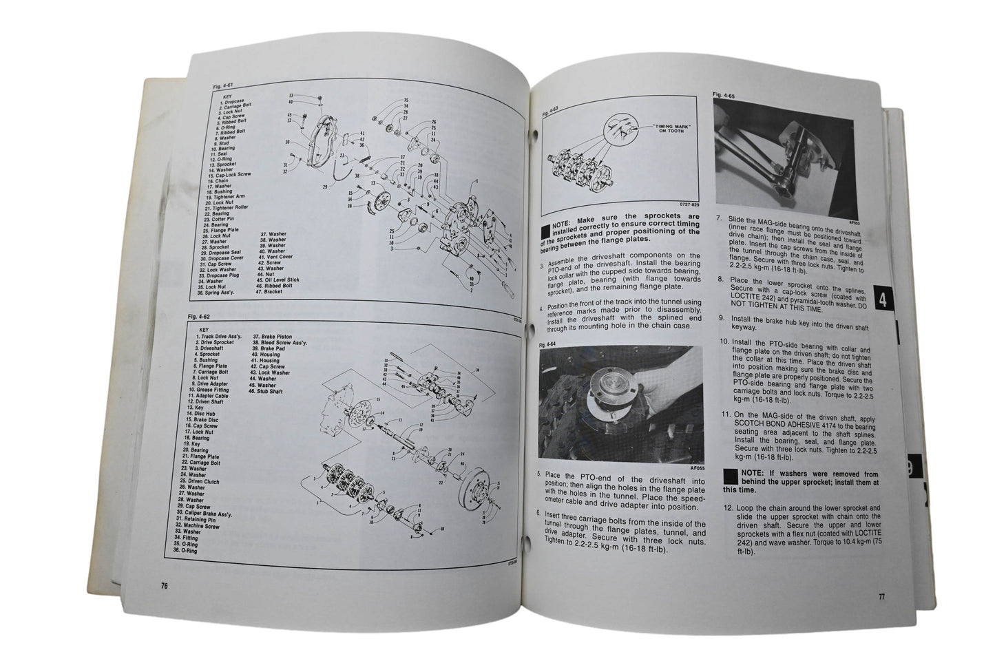OEM Arctic Cat 2255-135 1995 Arctic Cat Thundercat Snowmobile Service Manual