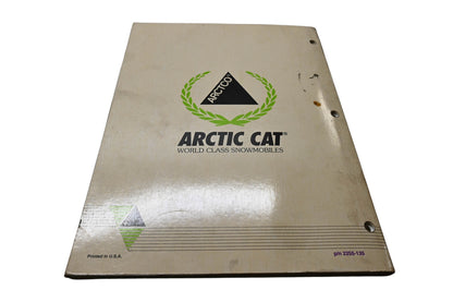 OEM Arctic Cat 2255-135 1995 Arctic Cat Thundercat Snowmobile Service Manual