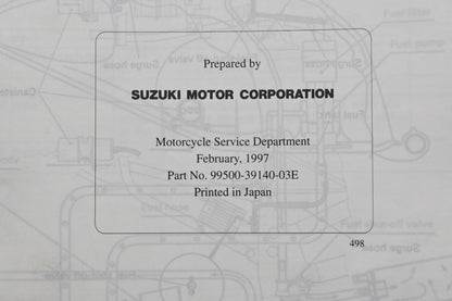 OEM Suzuki 99500-39140-03E TL1000S Service Manual