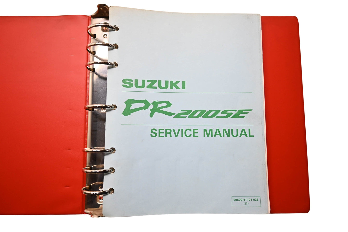 OEM Suzuki 99500-41101-03E DR200SE Service Manual