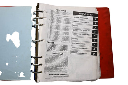 OEM Suzuki 99500-39180-03E GSX1300R Service Manual