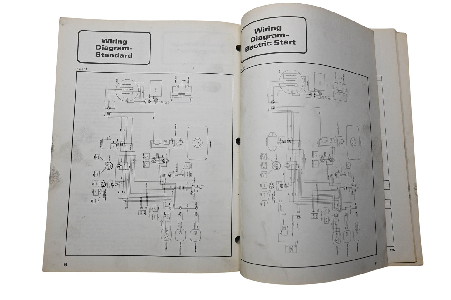 OEM Arctic Cat 0153-088 1976 Service Manual Panther-Cheetah