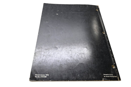 OEM Arctic Cat 0153-088 1976 Service Manual Panther-Cheetah