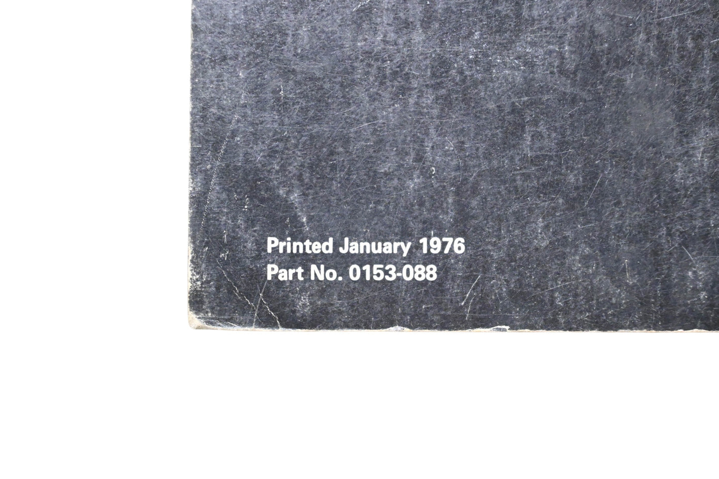 OEM Arctic Cat 0153-088 1976 Service Manual Panther-Cheetah