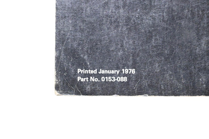 OEM Arctic Cat 0153-088 1976 Service Manual Panther-Cheetah