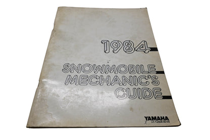 OEM Yamaha LIT-12468-00-00 1984 Snowmobile Mechanic's Guide