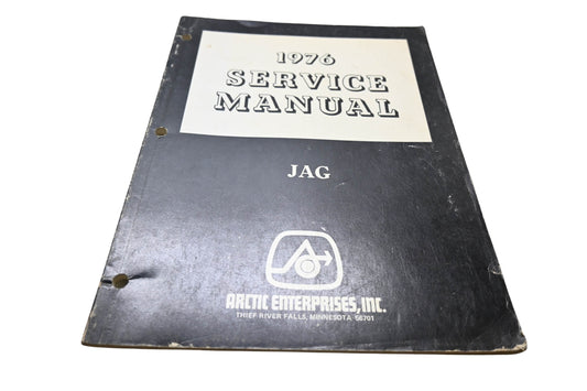 OEM Arctic Cat 0153-089 1976 Service Manual Jag