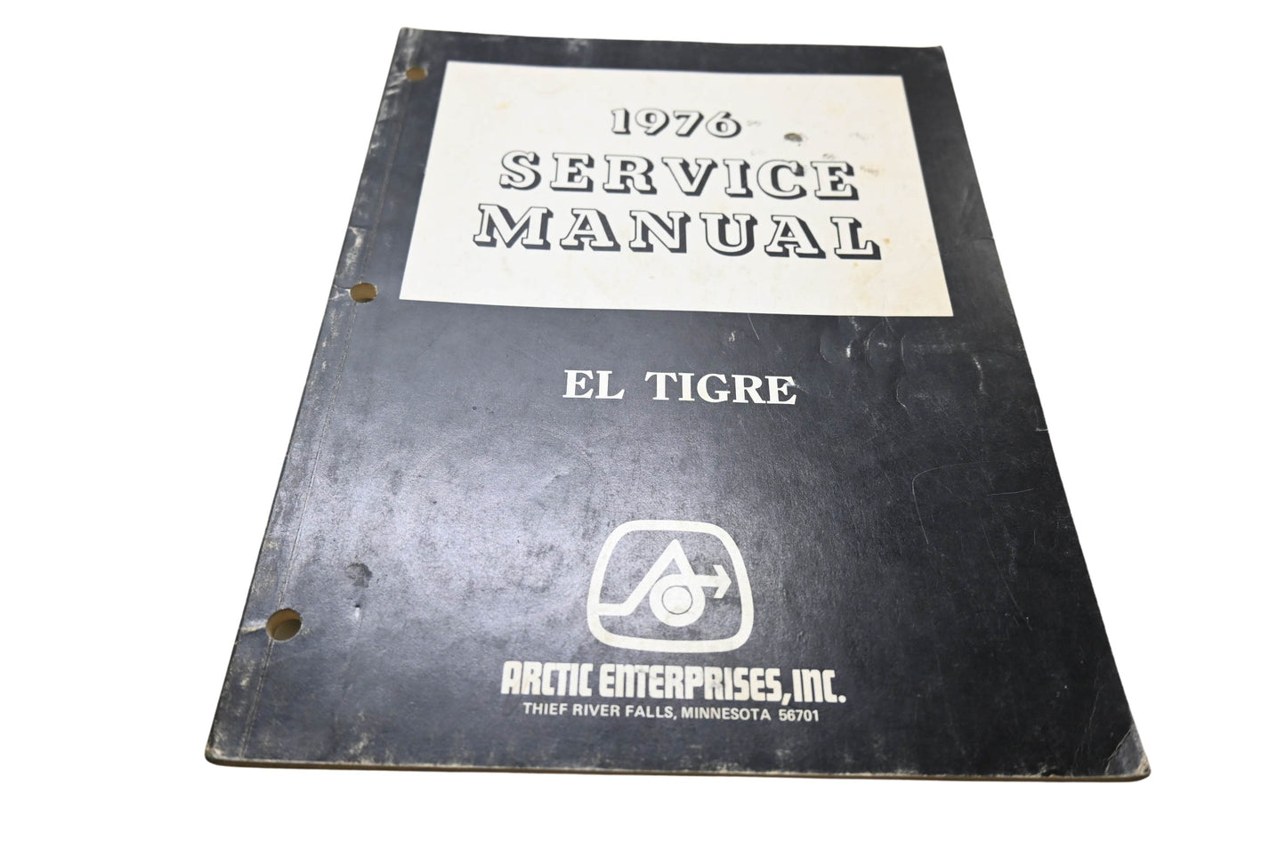 OEM Arctic Cat 0153-090 1976 Service Manual El Tigre