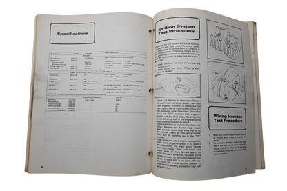 OEM Arctic Cat 0153-090 1976 Service Manual El Tigre
