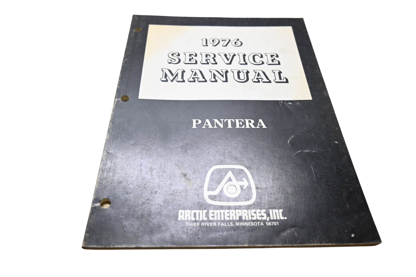OEM Arctic Cat 0153-087 1976 Service Manual Pantera