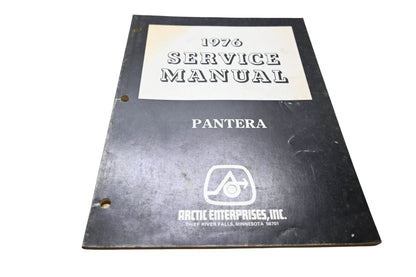 OEM Arctic Cat 0153-087 1976 Service Manual Pantera