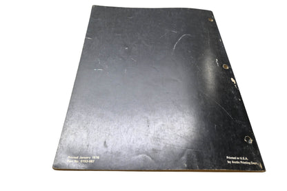 OEM Arctic Cat 0153-087 1976 Service Manual Pantera