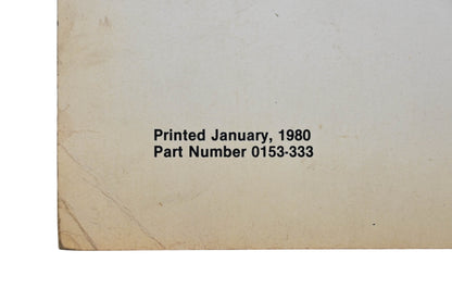 OEM Arctic Cat 0153-333 Arctic Cat Service Manual '80 Panther/Pantera