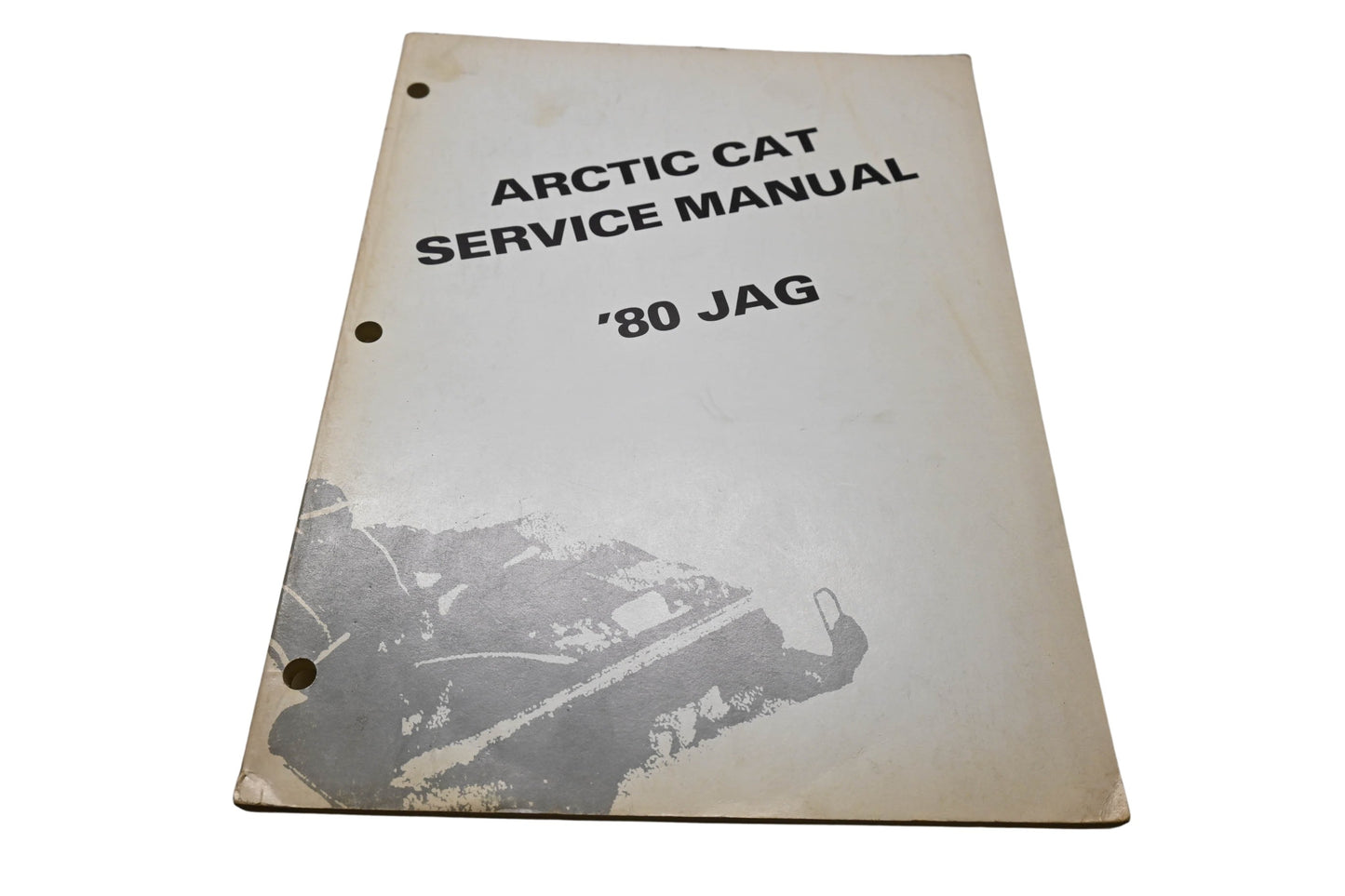 OEM Arctic Cat 0185-170 Arctic Cat Service Manual '80 Jag