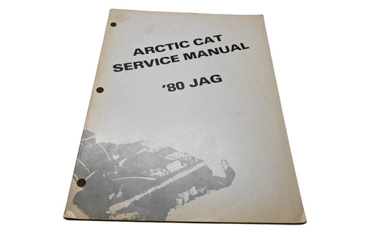 OEM Arctic Cat 0185-170 Arctic Cat Service Manual '80 Jag