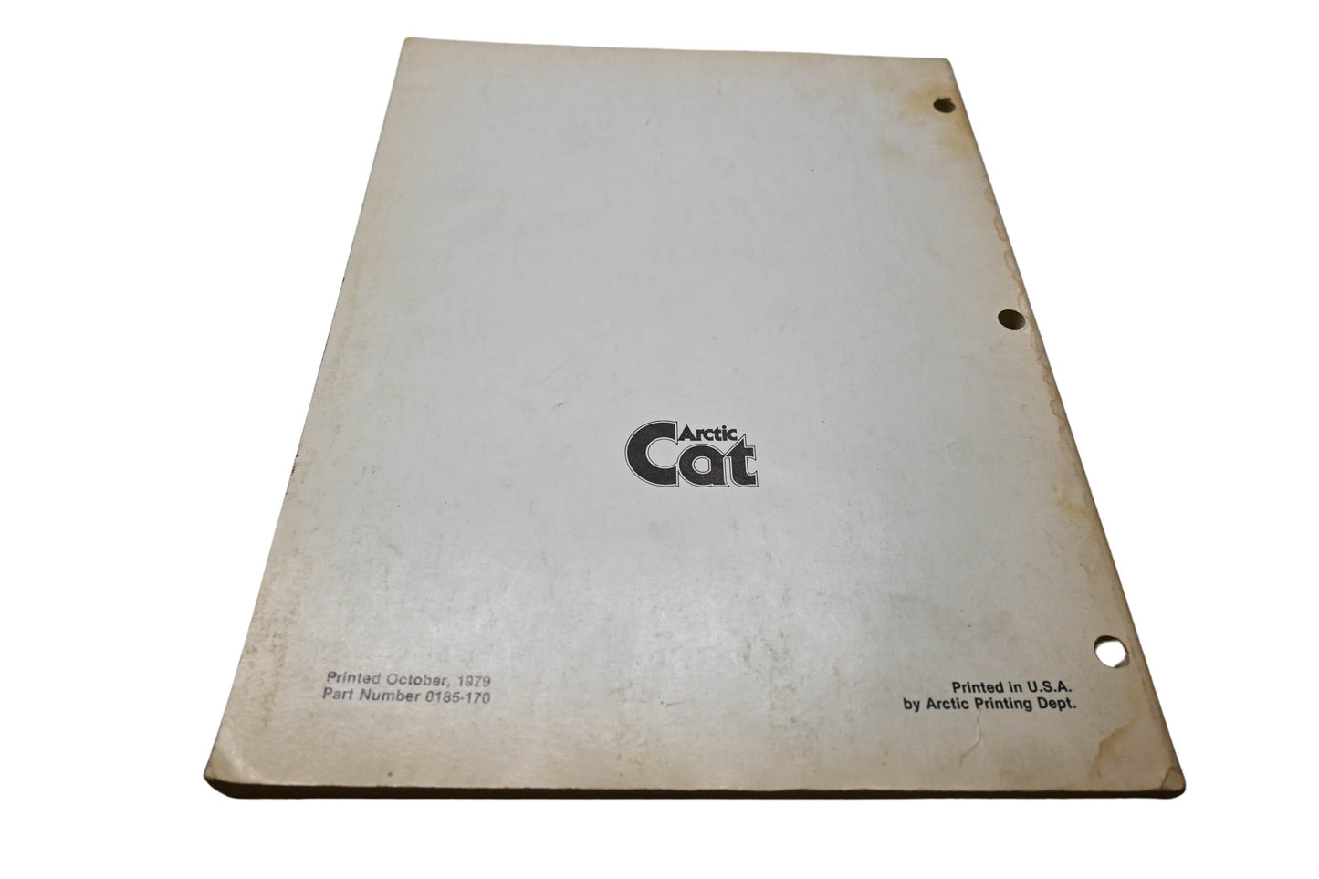OEM Arctic Cat 0185-170 Arctic Cat Service Manual '80 Jag