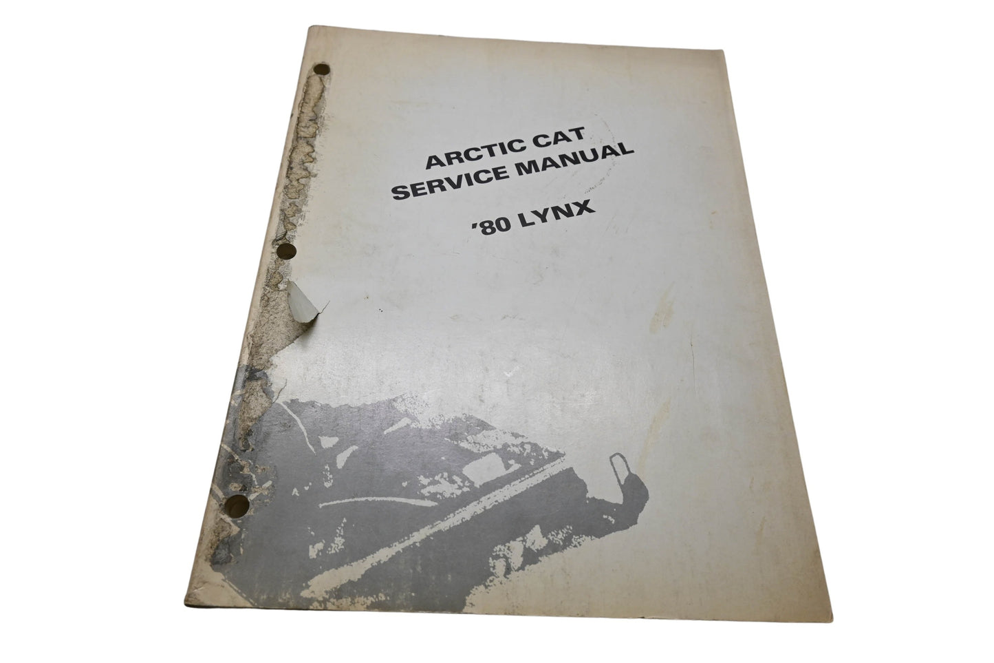 OEM Arctic Cat 0185-169 Arctic Cat Service Manual '80 Lynx