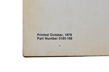 OEM Arctic Cat 0185-169 Arctic Cat Service Manual '80 Lynx