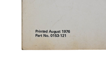 OEM Arctic Cat 0153-121 77 Arctic Cat Jag Service Manual