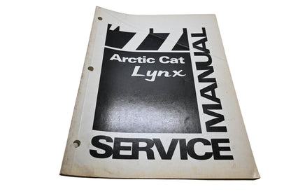 OEM Arctic Cat 0153-120 77 Arctic Cat Lynx Service Manual
