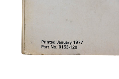 OEM Arctic Cat 0153-120 77 Arctic Cat Lynx Service Manual