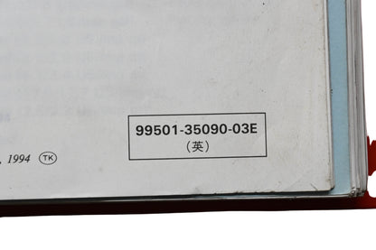 OEM Suzuki 99501-35090-03E Service Manual RF600R RF900R