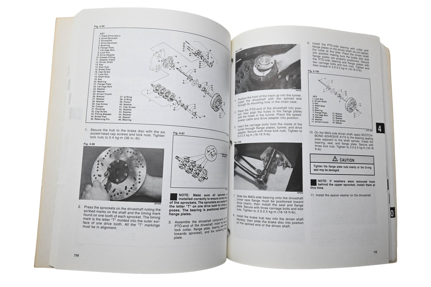 OEM Arctic Cat 2255-134 1995 Arctic Cat Wildcat EFI Snowmobile Service Manual