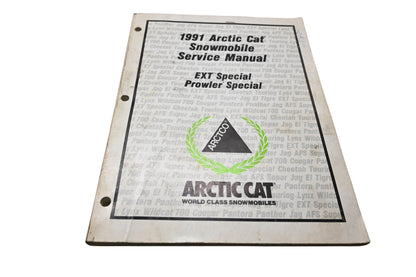 OEM Arctic Cat 2254-674 1991 Arctic Cat Snowmobile Service Manual EXT Special Prowler Special