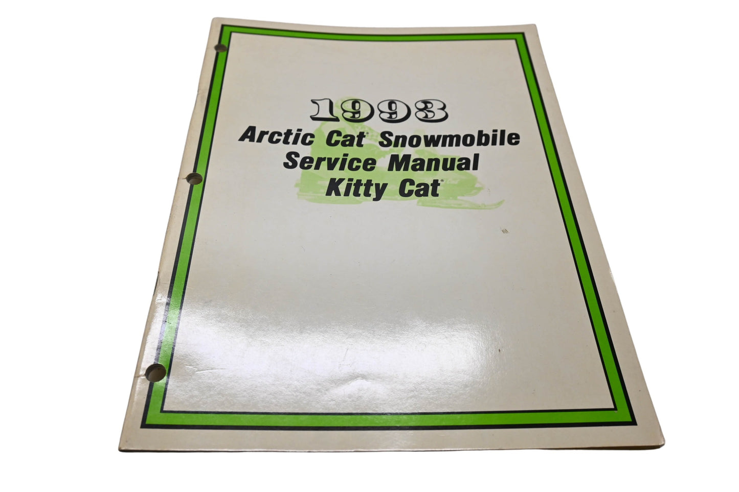 OEM Arctic Cat 2254-824 1993 Arctic Cat Snowmobile Service Manual Kitty Cat
