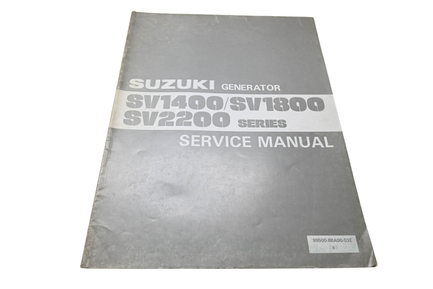 OEM Suzuki 99500-88A00-03E SV1400 SV1800 SV220 Series Generator Service Manual