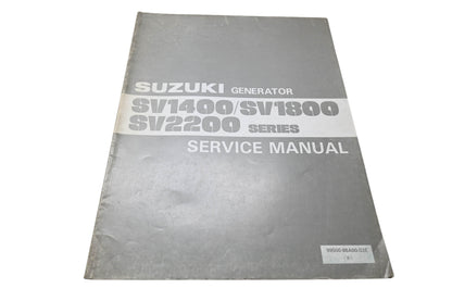 OEM Suzuki 99500-88A00-03E SV1400 SV1800 SV220 Series Generator Service Manual