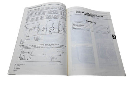 OEM Suzuki 99500-88A00-03E SV1400 SV1800 SV220 Series Generator Service Manual