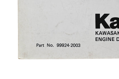 OEM Kawasaki 99924-2003 Portable Generator Workshop Manual KG550B KG750B KG1100B KG1600B KG2900B