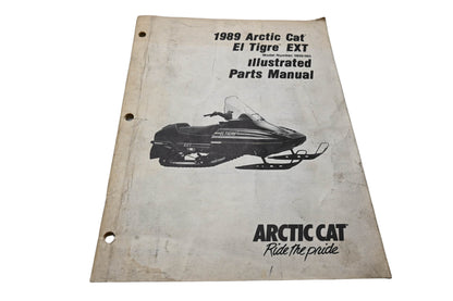 OEM Arctic Cat 2254-494 1989 Arctic Cat El Tigre EXT Illustrated Parts Manual