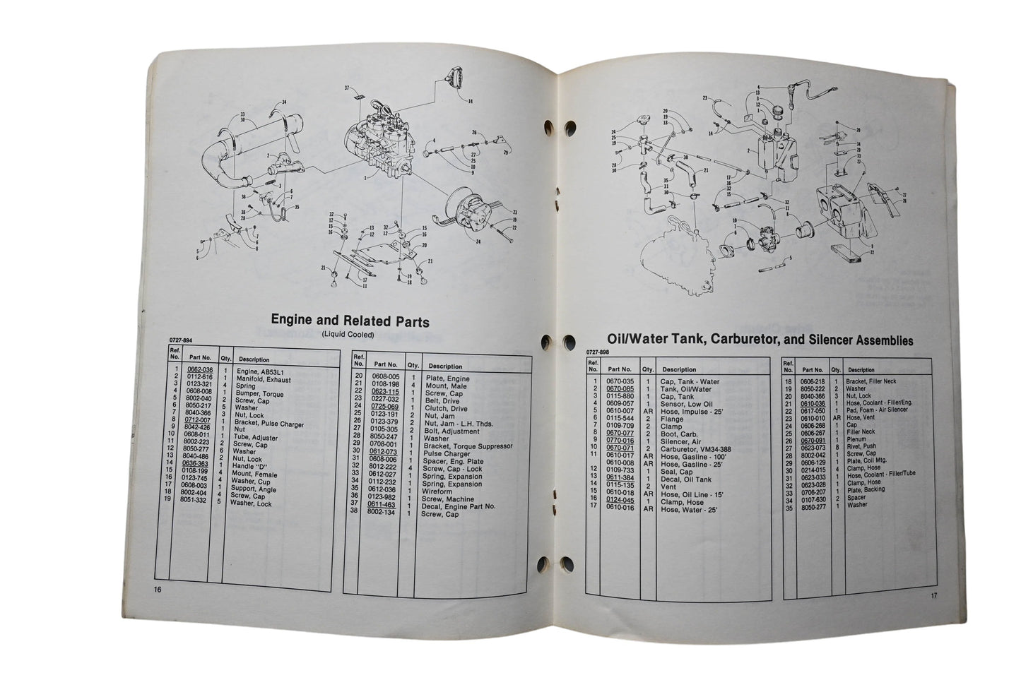 OEM Arctic Cat 2254-494 1989 Arctic Cat El Tigre EXT Illustrated Parts Manual