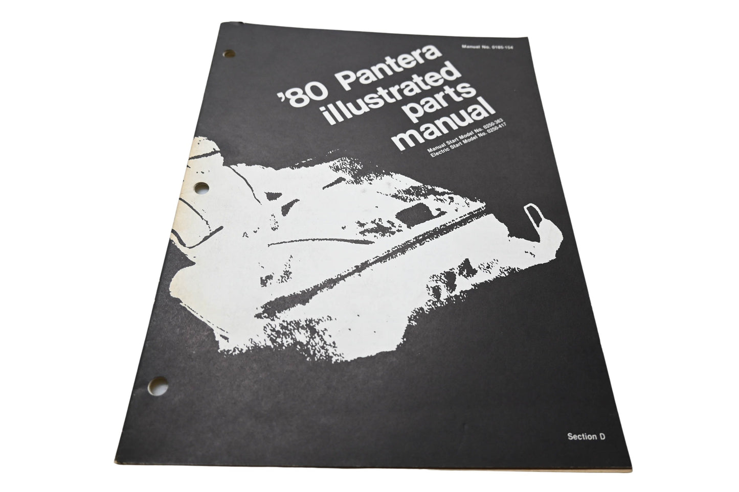 OEM Arctic Cat 0185-154 80 Pantera Illustrated Parts Manual