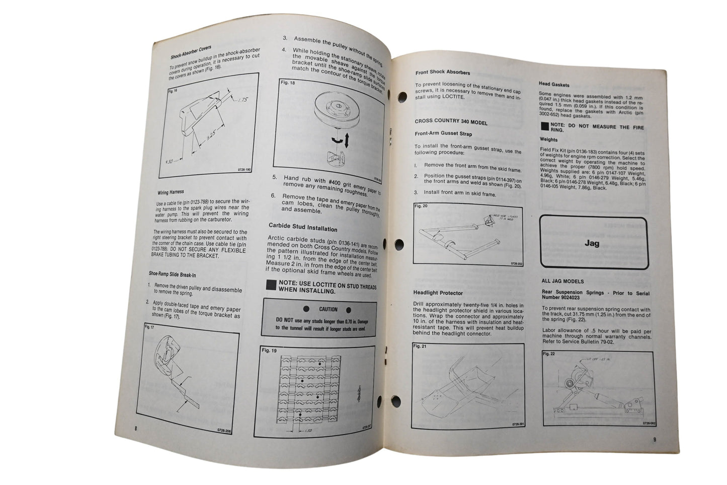 OEM Arctic Cat 0153-313 1979 Arctic Cat Snowmobile Troubleshooting Guide