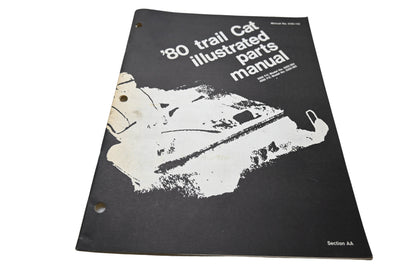 OEM Arctic Cat 0185-152 80 Trail Cat Illustrated Parts Manual
