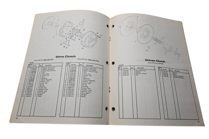 OEM Arctic Cat 0185-152 80 Trail Cat Illustrated Parts Manual