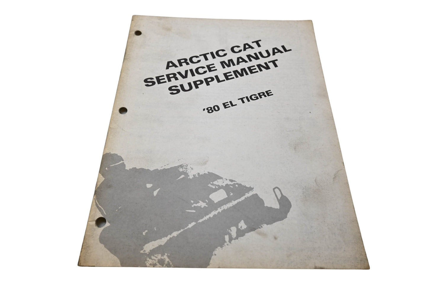 OEM Arctic Cat 0153-331 Arctic Cat Service Manual Supplement '80 El Tigre