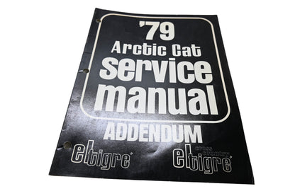 OEM Arctic Cat 0153-204 79 Arctic Cat Service Manual Addendum El Tigre