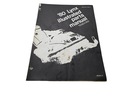 OEM Arctic Cat 0185-151 80 Lynx Illustrated Parts Manual