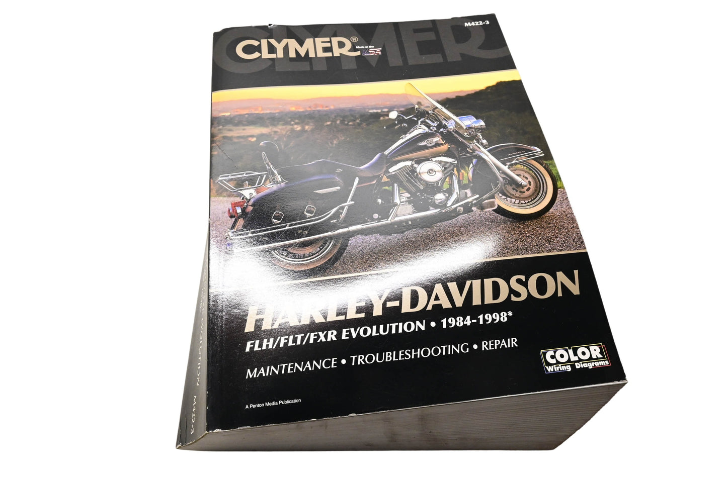 Clymer M422-3, 0-89287-916-5, 978-0-89287-916-8 Harley-Davidson FLH/FLT/FXR Evolution 1984-1998 Manual
