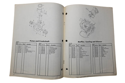 OEM Arctic Cat 0185-150 80 Kitty Cat Illustrated Parts Manual
