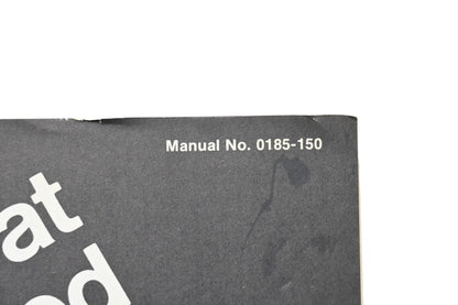 OEM Arctic Cat 0185-150 80 Kitty Cat Illustrated Parts Manual